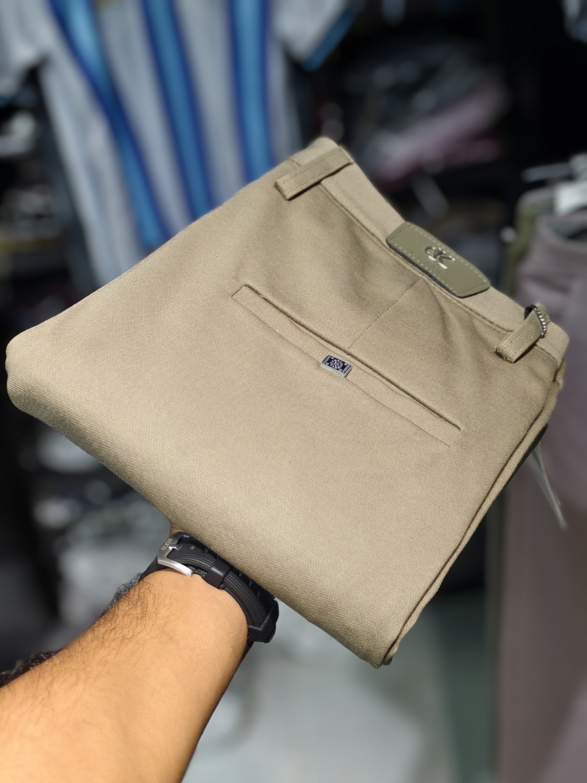 Light khaki formal pant